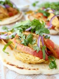 Indian Curry Chicken Taco Recipe