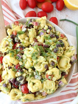 Vegetarian Mexican Tortellini Salad Recipe