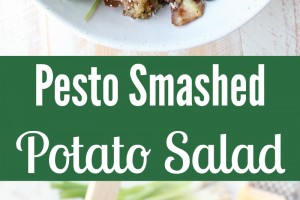 Pesto Smashed Potato Salad Recipe
