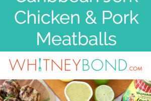 Caribbean Jerk Chicken and Pork Meatballs Recipe