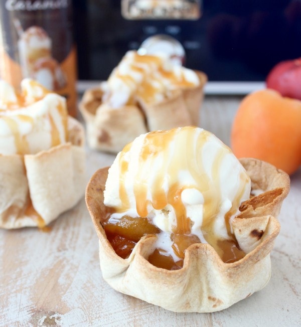 Crock Pot Dessert Fruit Taco Cups