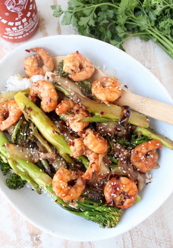 General Tso's Broccoli & Shrimp Recipe