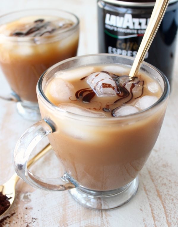 Mocha Coconut Iced Latte Recipe