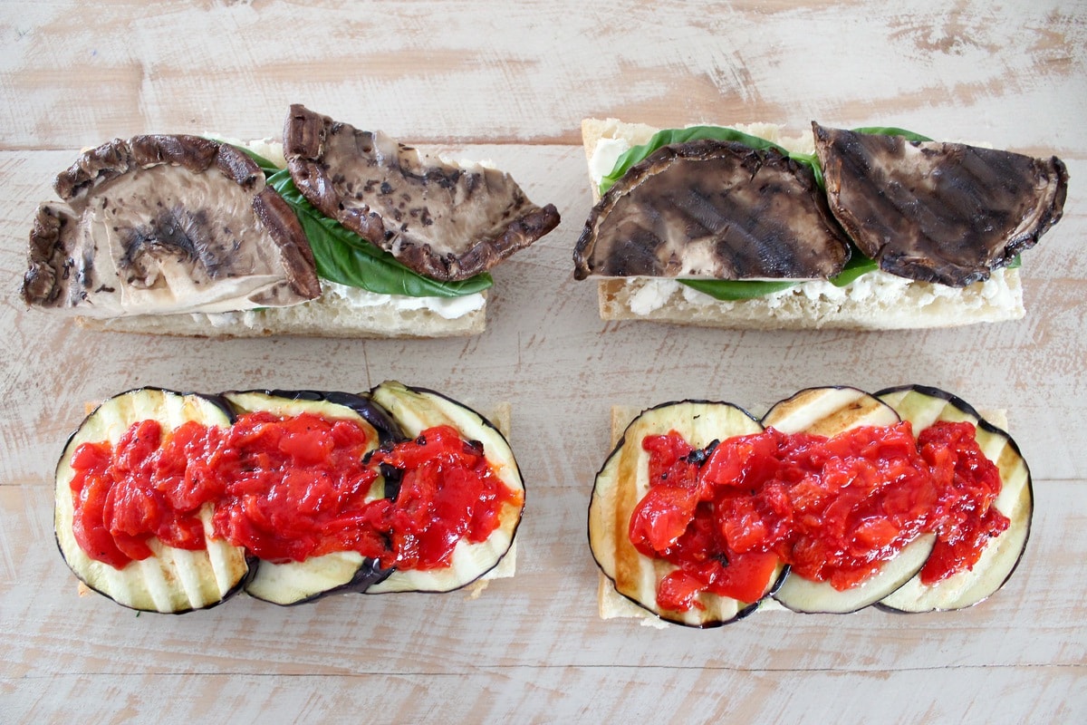 Grilled Vegetarian Italian Panini Recipe