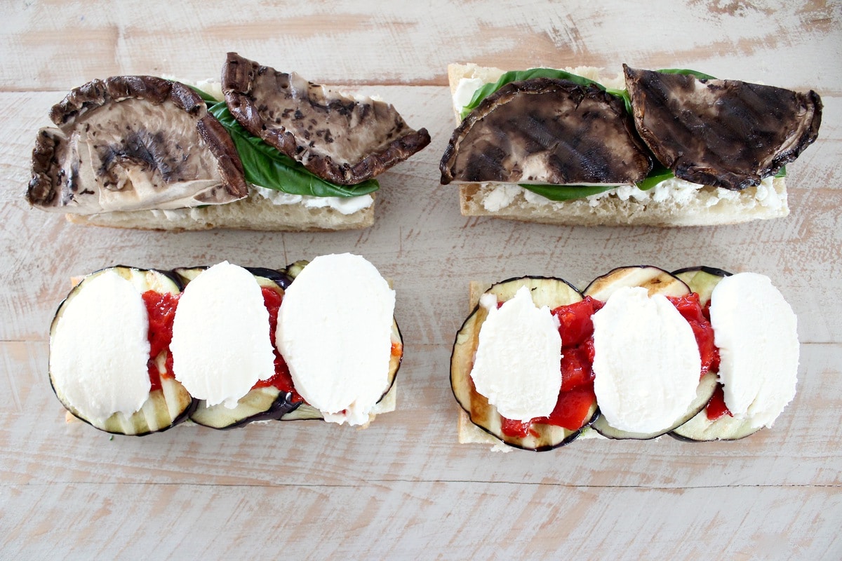 Grilled Vegetarian Italian Panini Recipe