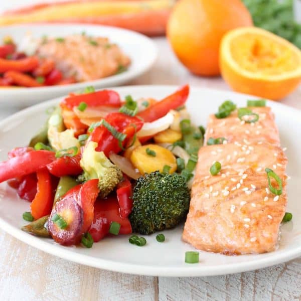 Orange Glazed Salmon Recipe