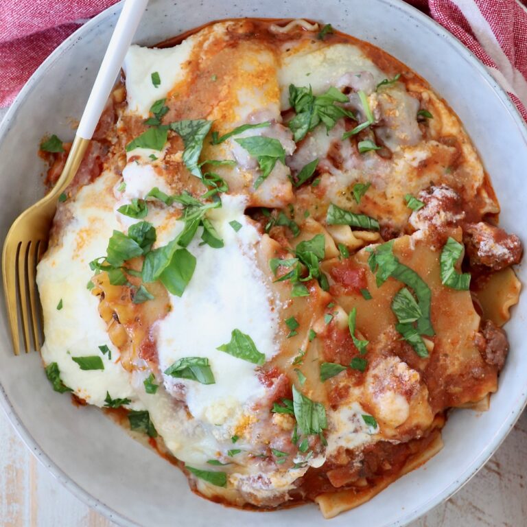 Easy One Pot Lasagna Recipe