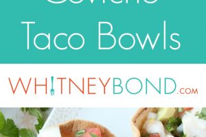 Ceviche Taco Bowls Recipe