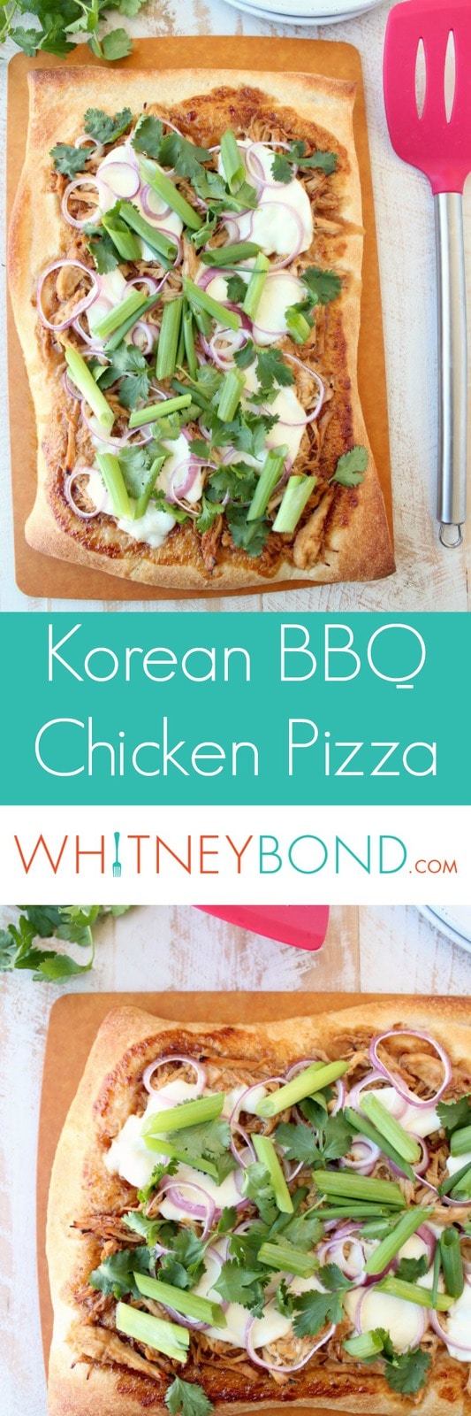 Korean BBQ Chicken Pizza Recipe