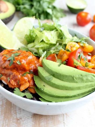 5 Minute Salmon Taco Rice Bowl Recipe