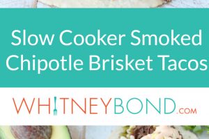 Smoked Chipotle Brisket Tacos Recipe