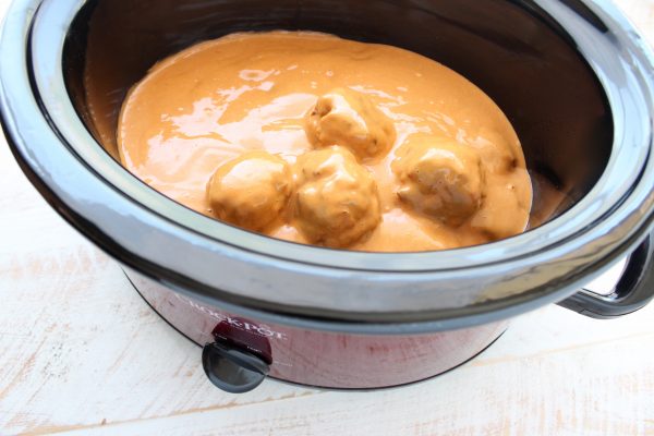 Slow Cooker Thai Peanut Turkey Meatballs Recipe