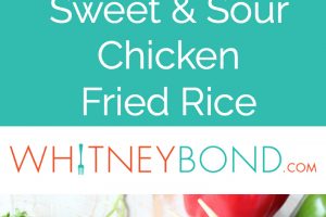 Sweet and Sour Chicken Fried Rice Recipe