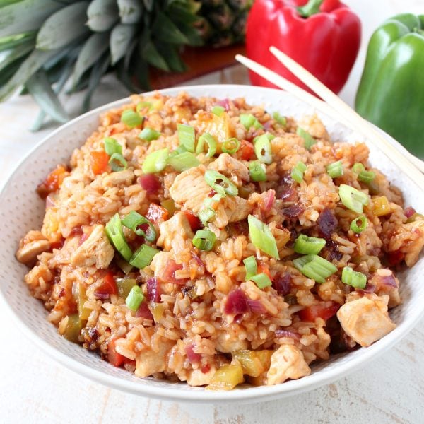Sweet & Sour Chicken Fried Rice Recipe