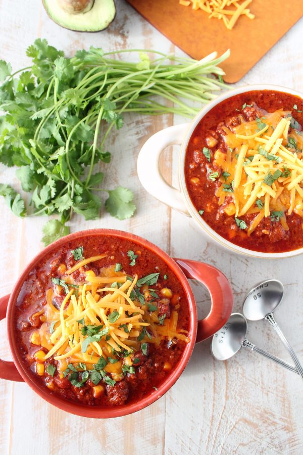 Slow Cooker Chorizo Corn Chili Recipe