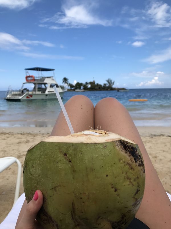 Fresh Coconut at Couples Resort Jamaica