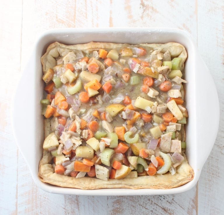 Turkey Pot Pie With Puff Pastry Crust 4953