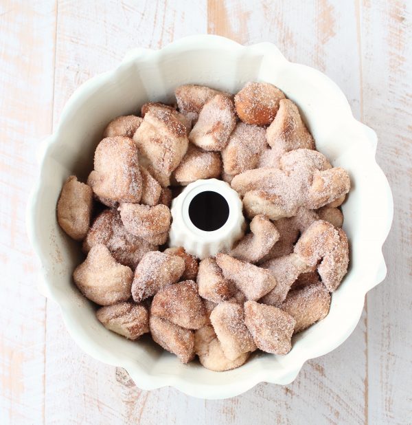 Salted caramel and pecans are added to this easy Monkey Bread Recipe that makes the most decadent, melt-in-your-mouth breakfast or brunch!