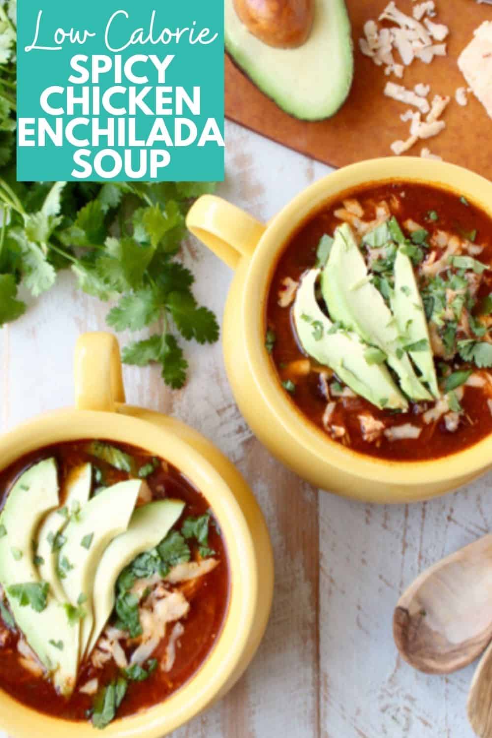 Chicken Enchilada Soup Recipe (Slow Cooker or Instant Pot)