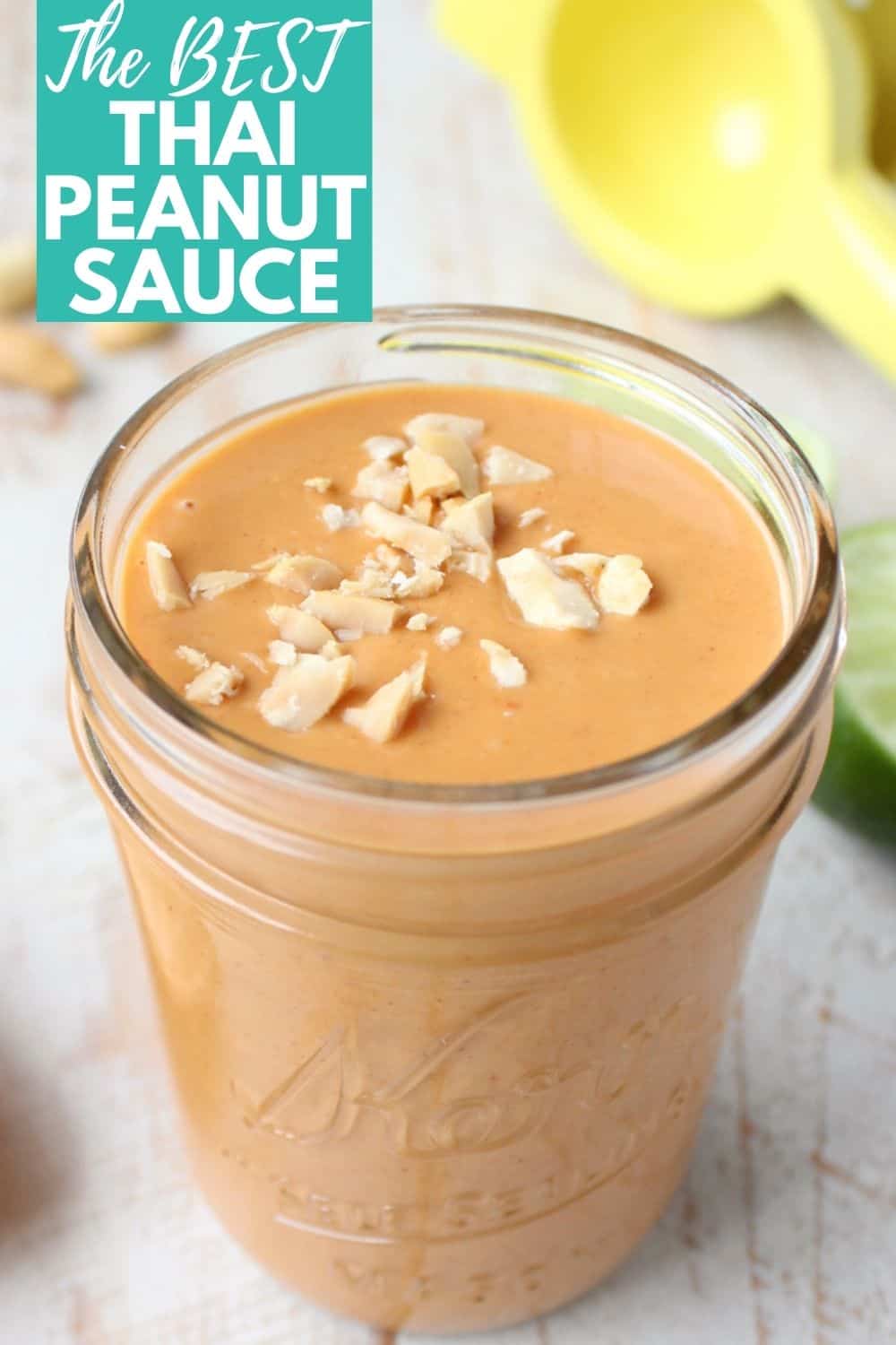Thai Peanut Sauce - Quick & Easy Recipe | WhitneyBond.com