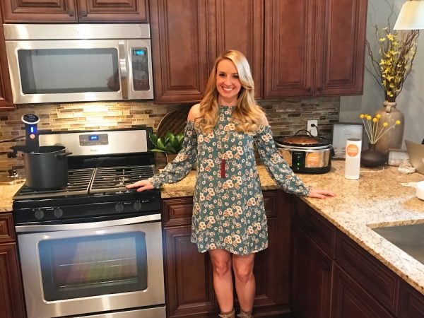 Whitney Bond hosts the Cox Smart Home event in Gainesville, Florida, showing how to use WiFi devices in the kitchen!