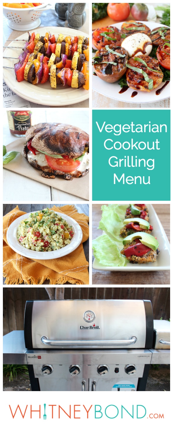 Whether it's a Mexican Fiesta, Southern Style BBQ or Vegetarian Cookout, these Grilling Menu Ideas will help you throw a delicious summer party!