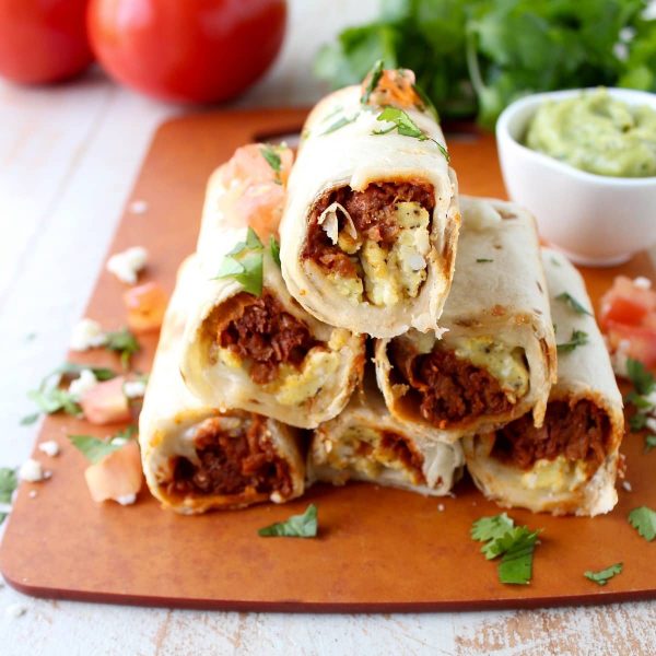 Easy Breakfast Taquitos Recipe