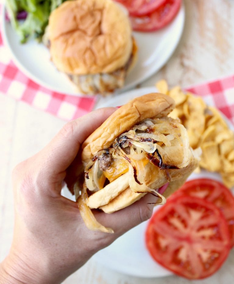 Oklahoma Fried Onion Burger Recipe
