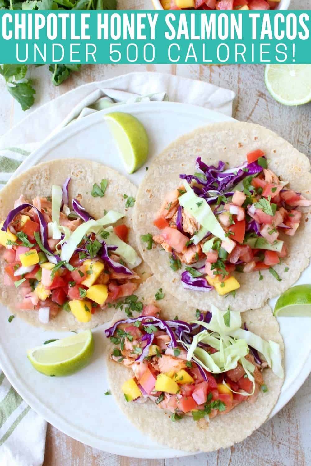 Salmon Tacos with Chipotle Honey Glaze Recipe