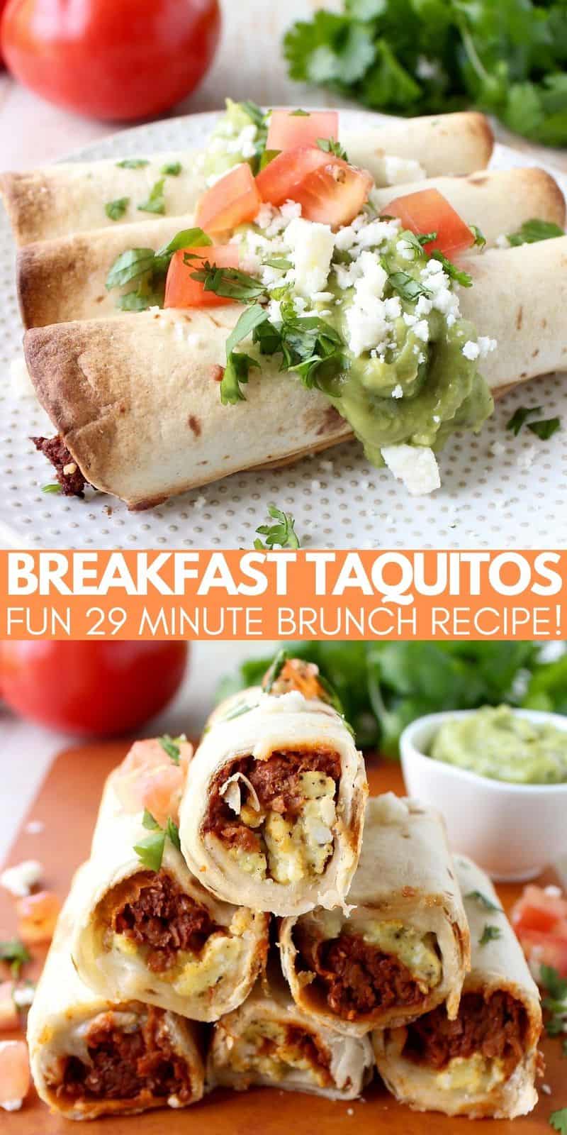 Easy Breakfast Taquitos Recipe - WhitneyBond.com