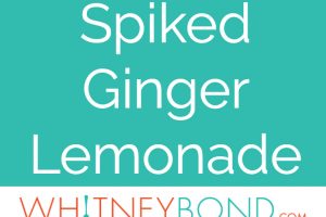 This easy ginger lemonade recipe can be served as a mocktail, or with vodka as a cocktail, it's so refreshing and perfect for warm summer days!