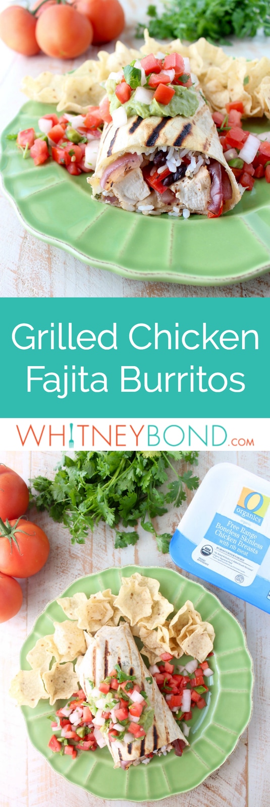 Grilled Burritos with Fajita Chicken