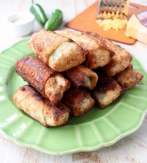 Jalapeno Popper Egg Rolls Recipe - WhitneyBond.com