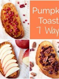 Pumpkin Toast is the fall version of Avocado Toast, it's easy to make with a variety of toppings, from sweet to savory, perfect for breakfast or a snack!