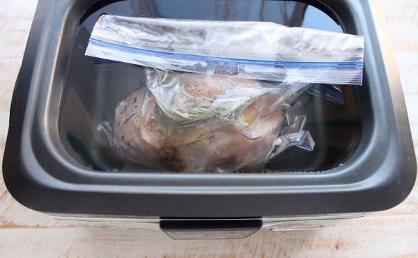 This Sous Vide Turkey Breast recipe is absolutely the easiest way to make the juiciest, most flavorful turkey breast ever!