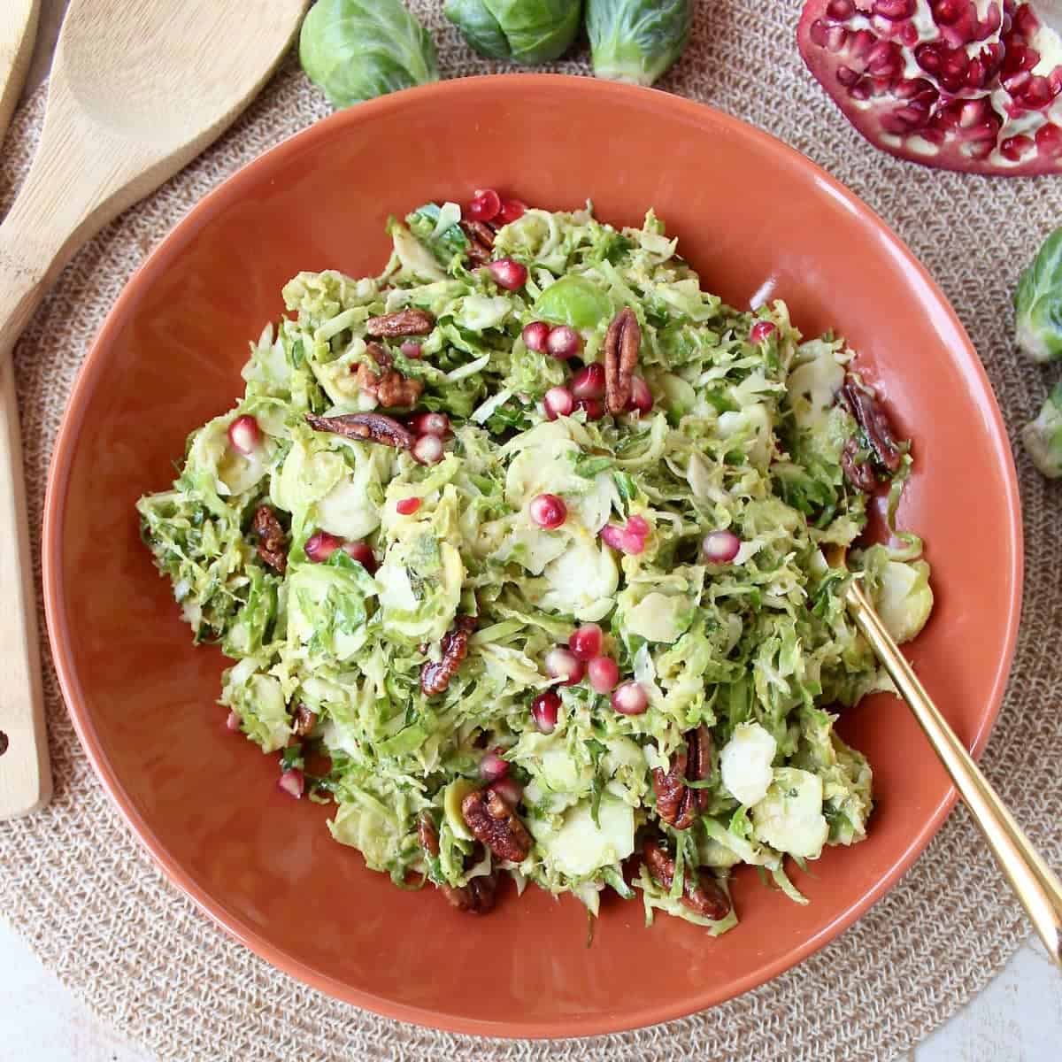 Brussels Sprout Salad With Dijon Dressing - WhitneyBond.com