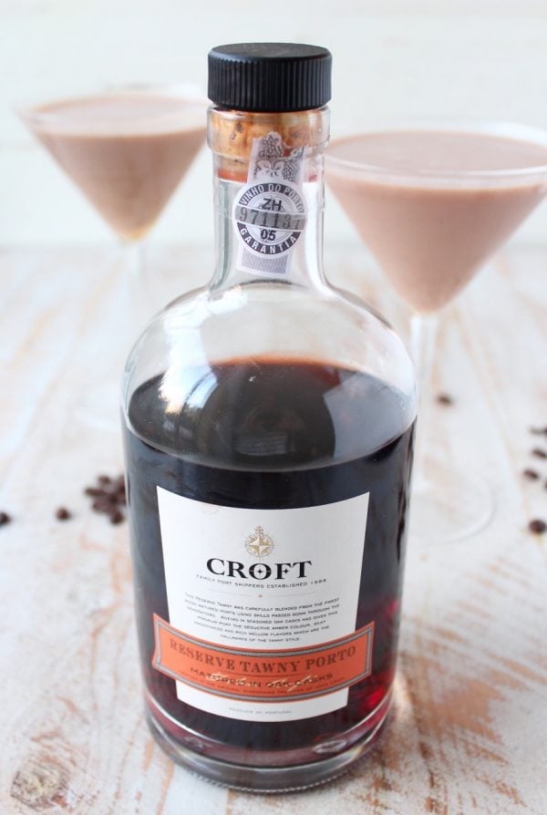 This easy coffee martini recipe combines port wine, cold brew coffee & Irish cream for a simple 3 ingredient drink, perfect as an after dinner cocktail!
