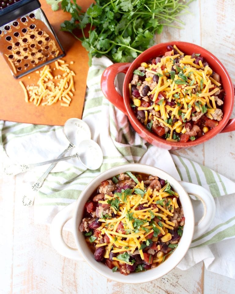 Ground Turkey Taco Soup
