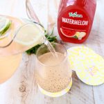 Watermelon and mint add delicious and refreshing flavor to this easy champagne punch recipe, perfect for celebrating birthdays, holidays or Fridays!