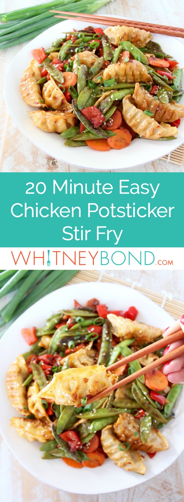 Chicken Potsticker Stir Fry Recipe - WhitneyBond.com