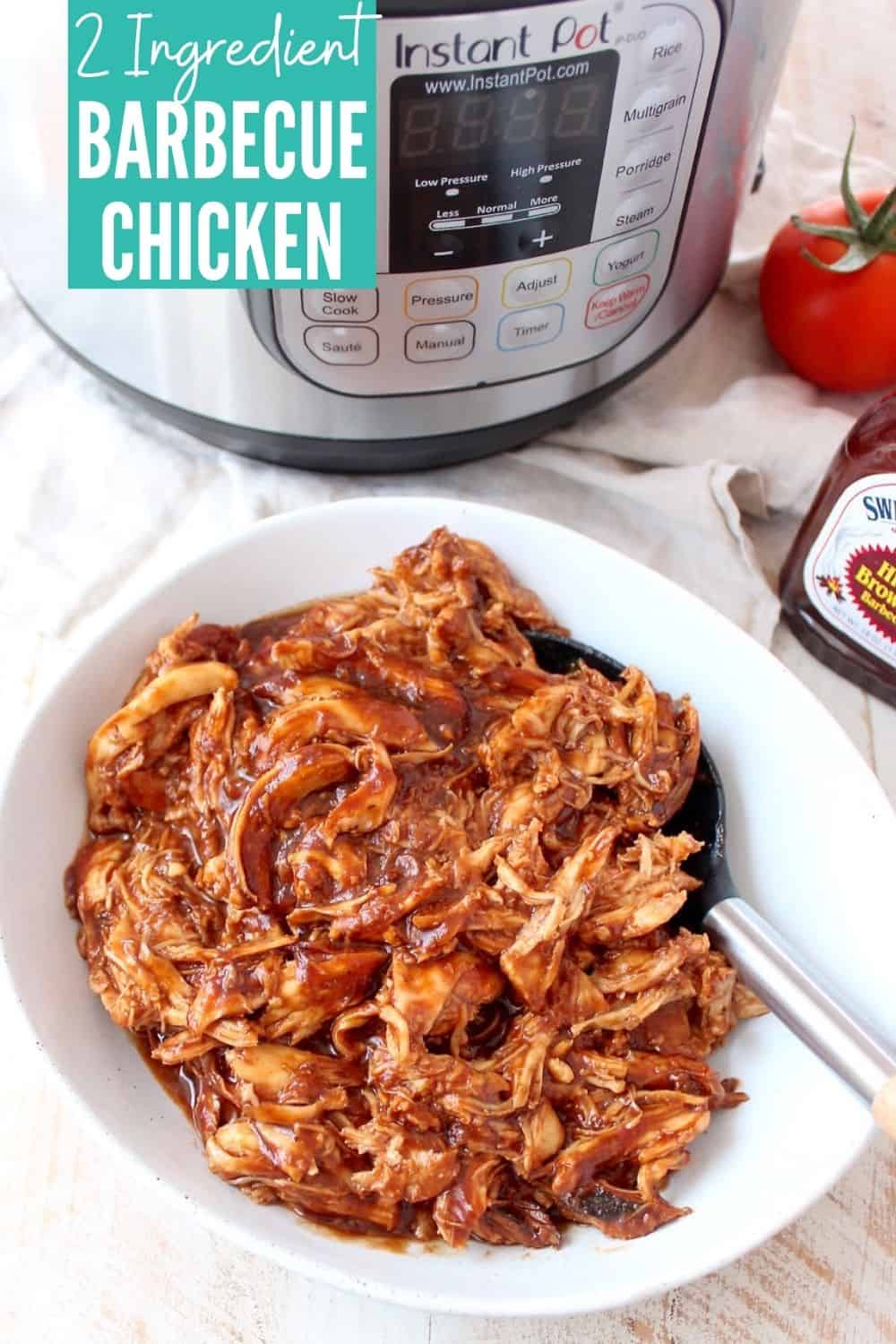 Instant Pot BBQ Chicken Recipe - WhitneyBond.com