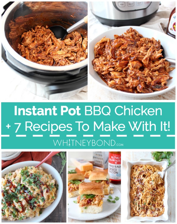 Instant Pot BBQ Chicken Recipe