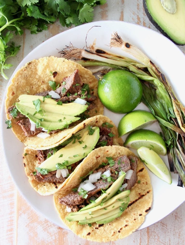 The BEST Carne Asada Tacos Recipe (with video!) - WhitneyBond.com