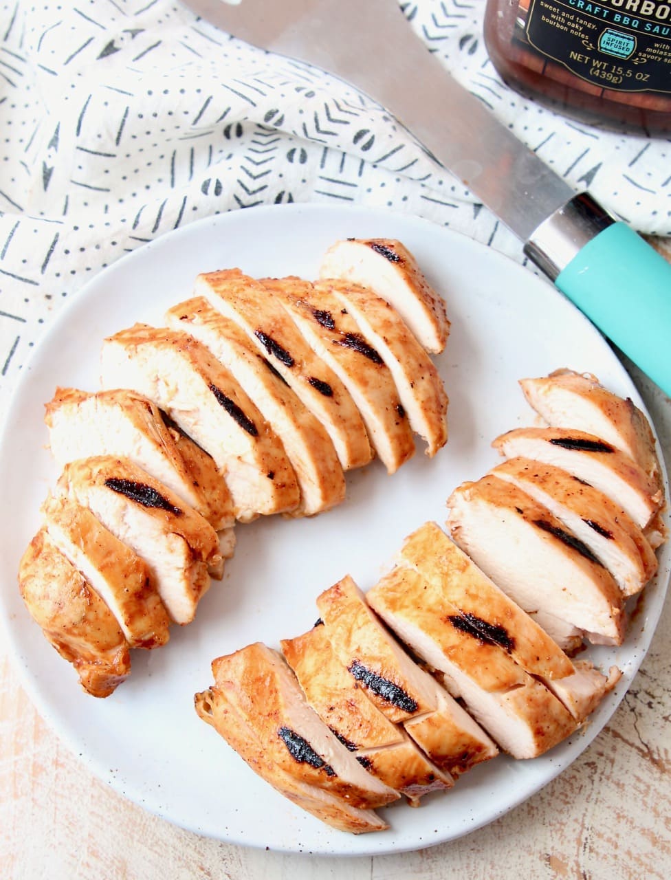 Sous Vide Sliced BBQ Chicken