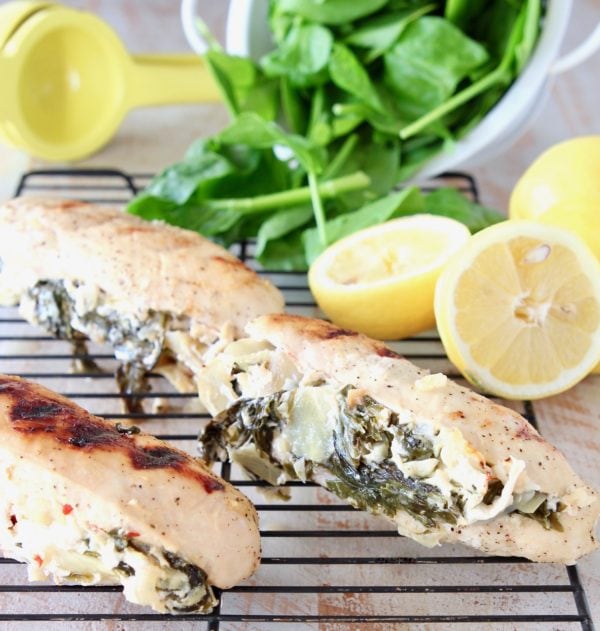 Spinach Artichoke Chicken Recipe Gluten Free & Keto