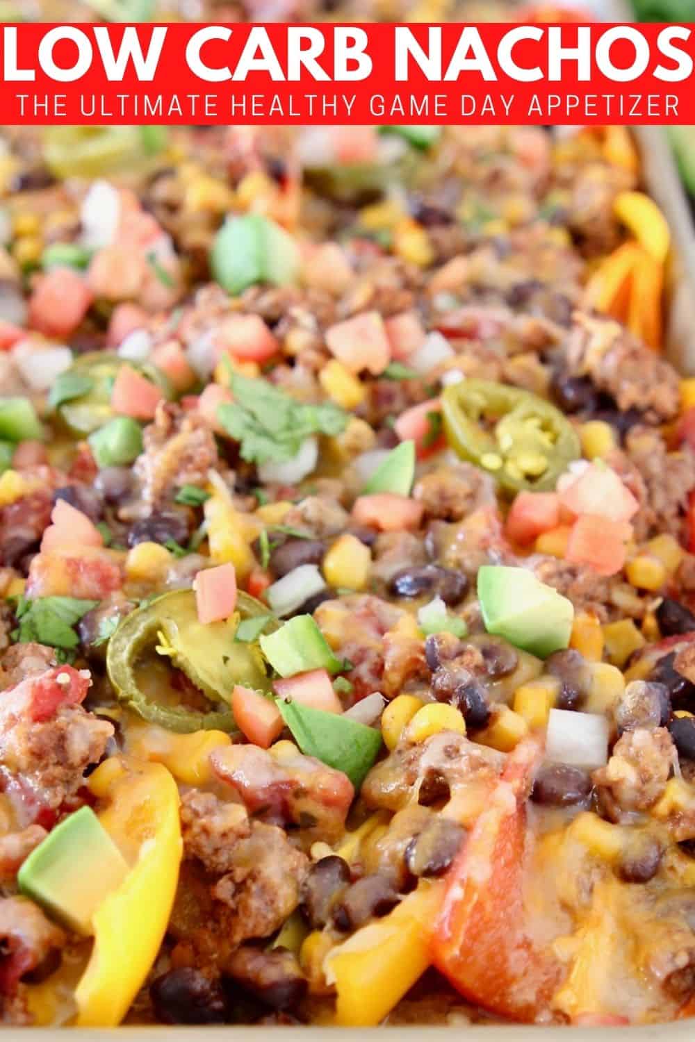 Low Carb Nachos with Sweet Mini Peppers