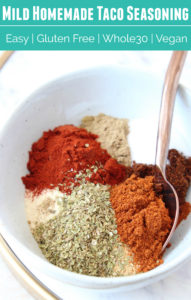 Easy Homemade Taco Seasoning Recipe Whitneybondcom