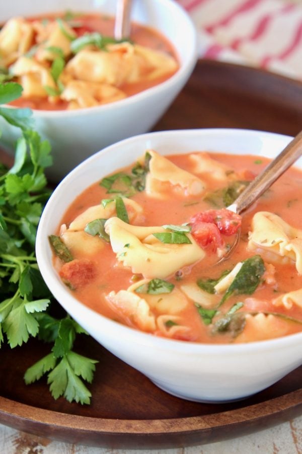 Creamy Tortellini Soup Recipe