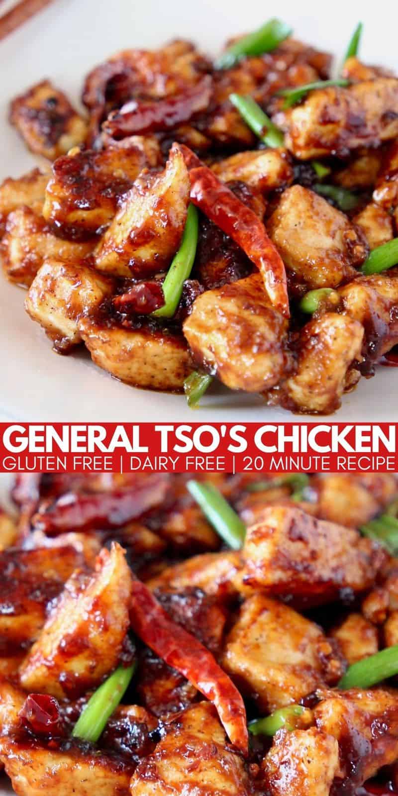 General Tso Chicken - Gluten Free Recipe (with Video)