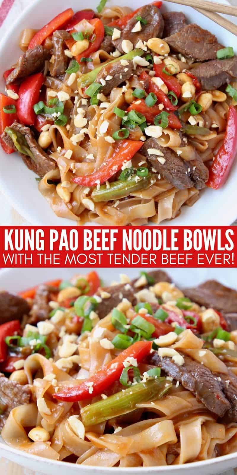 Kung Pao Beef {Recipe + Tips for Tenderizing Beef}